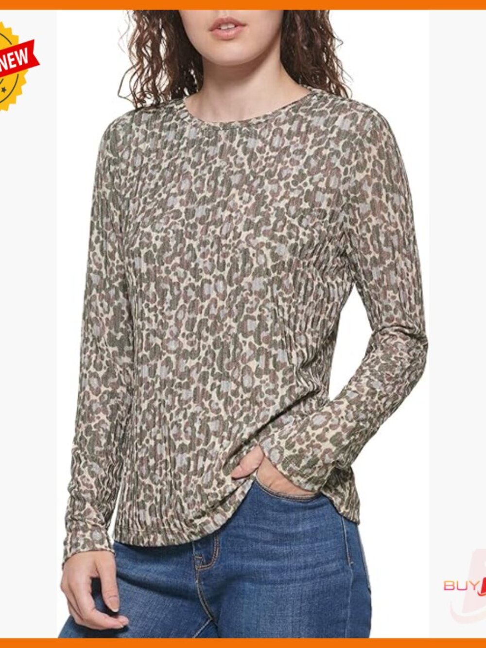 Long Sleeve Layering Top, Knit Sportswear, Regular Fit, Polyester Blend
